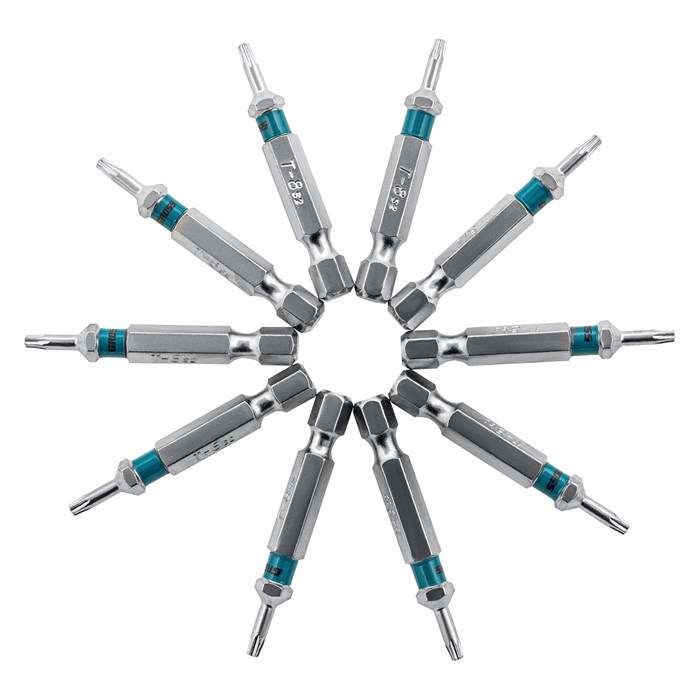 Бита Torx 8 х 50, сталь S2, 10 шт. Gross 14594