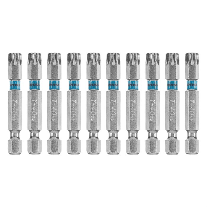 Бита Torx 40 х 50, сталь S2, 10 шт. Gross 14599