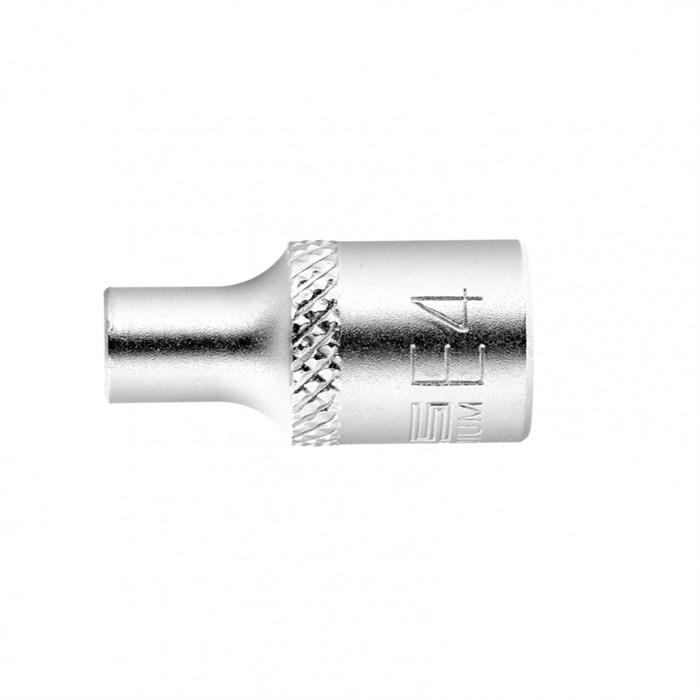 Головка торцевая 1/4, Е4, CrV Stels 14767