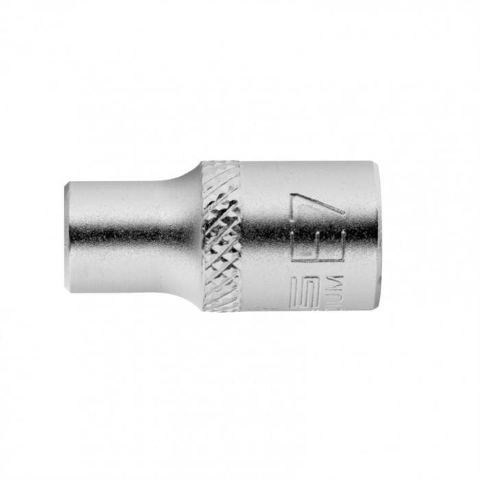 Головка торцевая 1/4, Е7, CrV Stels 14770