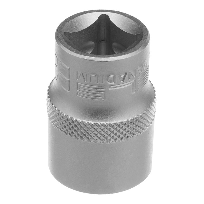 Головка торцевая 1/2, Е22, CrV Stels 14779