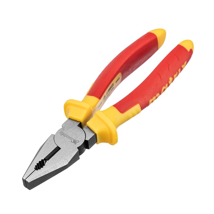 Плоскогубцы комбинированные Insulated, 200 мм, двухкомпонентные рукоятки Matrix Professional 15875