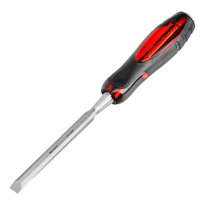 Долото-стамеска "Тигровый глаз", 10 мм, двухкомпонентная обрезиненная рукоятка Matrix 16652
