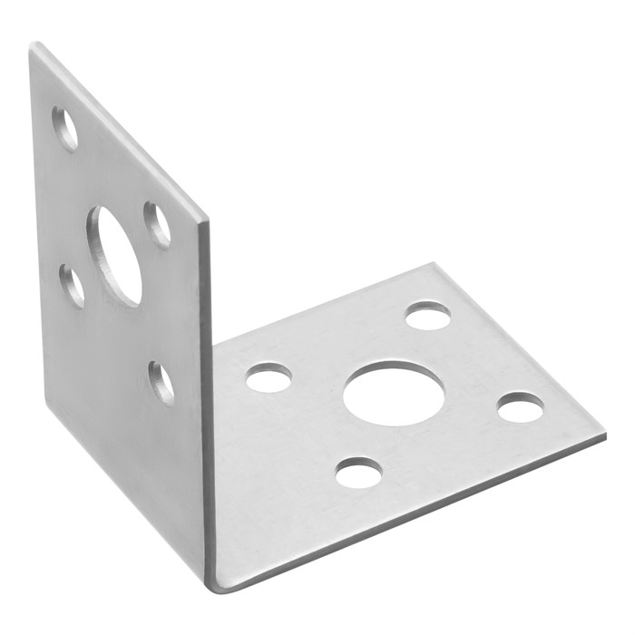 Крепежный уголок 1.7 мм, КU 50 x 50 x 35 мм Сибртех 17644