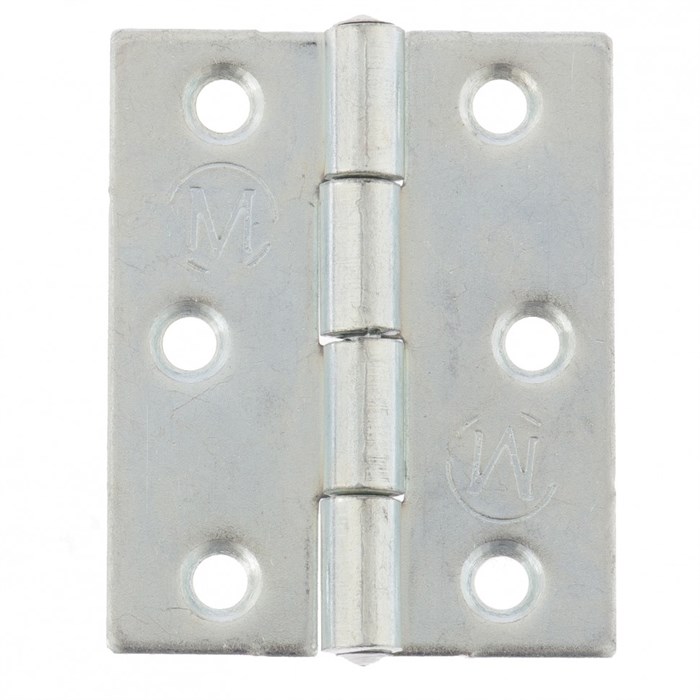 Петля карточная, 50 х 40 мм, цинк, 4 шт, (Металлист) 17895