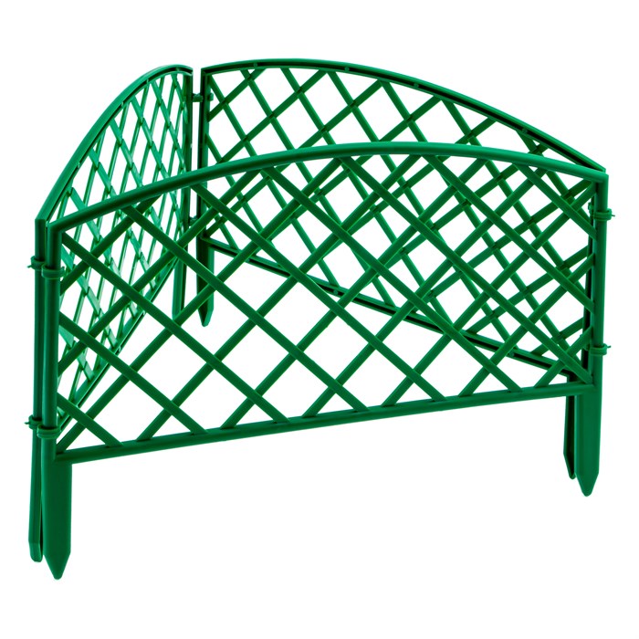 Забор декоративный "Сетка", 24 х 320 см, зеленый, Palisad 18444