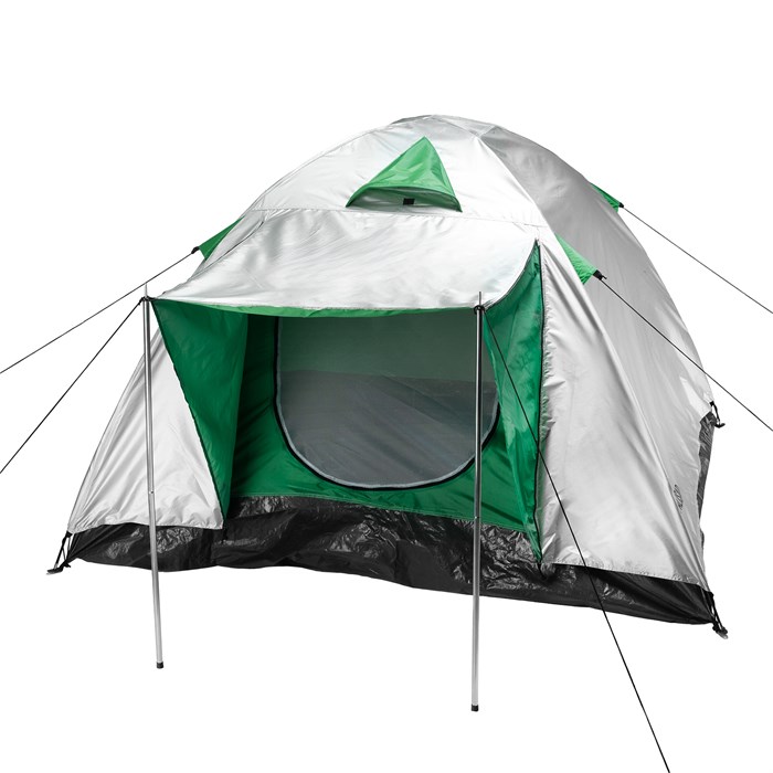 Палатка двухслойная трехместная 210 x 210 x 130 см, Camping Palisad 18687
