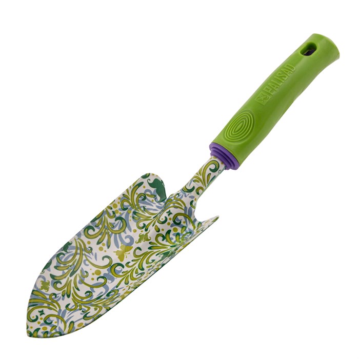 Совок посадочный широкий, 80 х 330 мм, стальной, пластиковая рукоятка, Flower Green, Palisad 19059