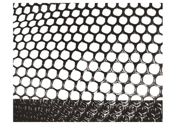 Сетка газонная в рулоне, 2 х 30 м, ячейка 9 х 9 мм, черная, 19090