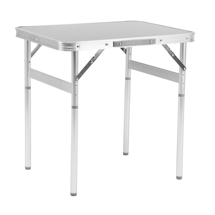 Стол складной алюминиевый, столешница МДФ, 600 х 450 х 250/590 Camping Palisad 19396