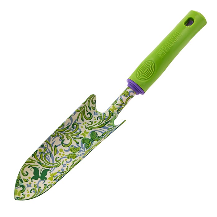 Совок посадочный узкий, 55 х 330 мм, стальной, пластиковая рукоятка, Flower Green, Palisad 19577