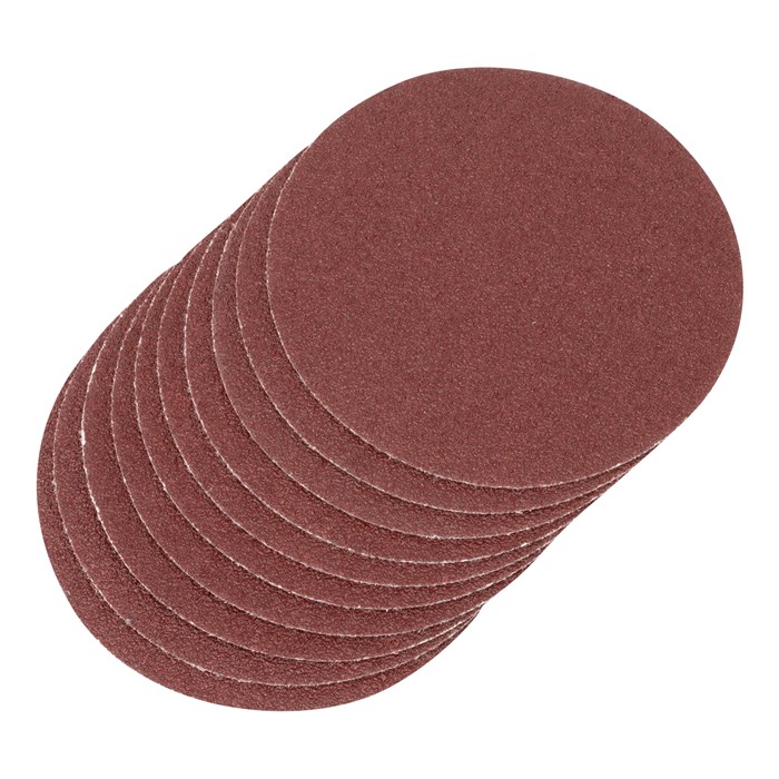 Круг абразивный на ворсовой подложке под "липучку", P 40, 115 мм, 10 шт Matrix 20307