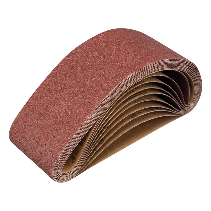 Лента абразивная бесконечная, P 40, 100 х 610 мм, 10 шт Matrix 20618