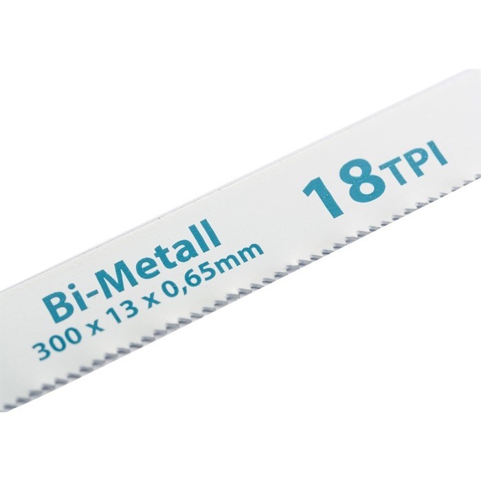 Полотна для ножовки по металлу, 300 мм, 18 TPI, BIM, 2 шт Gross 20841