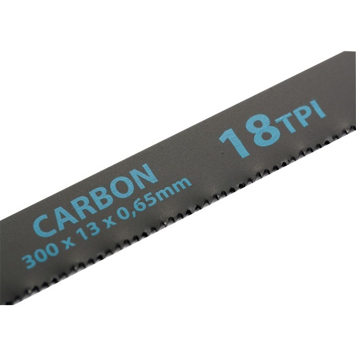 Полотна для ножовки по металлу, 300 мм, 18 TPI, Carbon, 2 шт Gross 20842