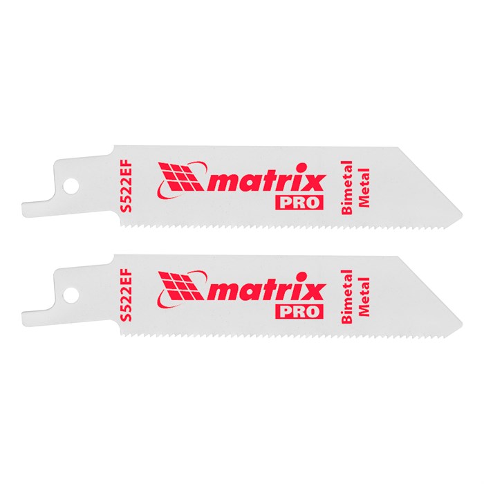 Полотна по металлу для сабельной пилы S522EF 75/1.4 мм, Bimetal, 2 шт, Pro Matrix 20943