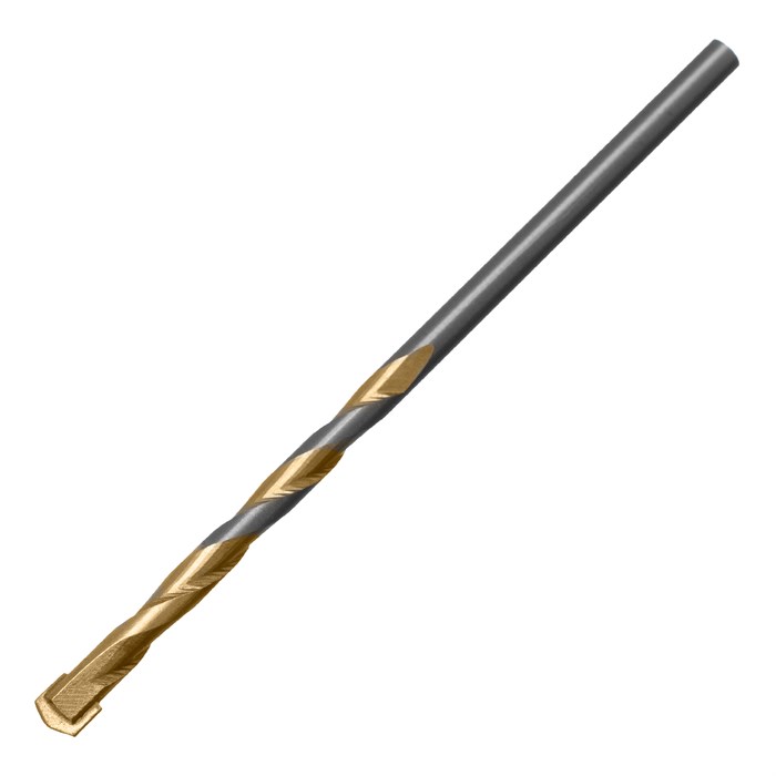 Сверло по бетону Golden Line, 4 х 75 мм цилиндрический хвостовик Matrix 21058