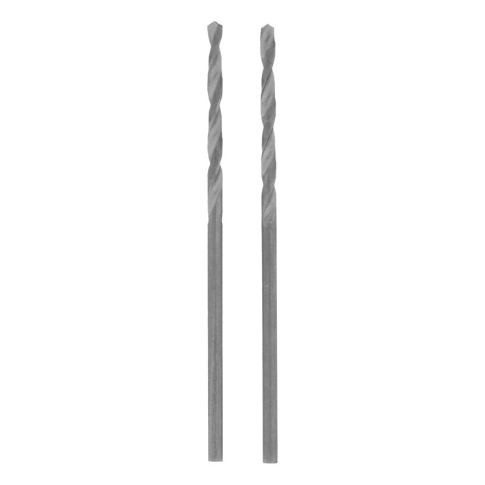 Сверло спиральное по металлу, 1.5 x 40 мм, Р6М5, 2 шт Барс 21286