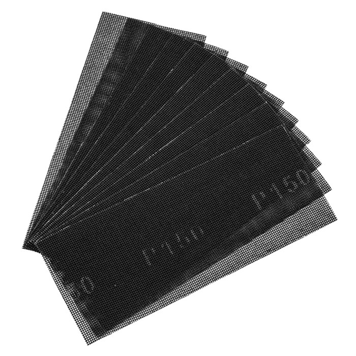 Сетка абразивная, P 150, 115 х 280 мм, 10 шт Sparta 22434