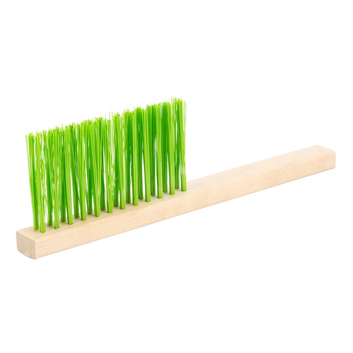 Щетка-сметка двухрядная, 280 мм, деревянная ручка Сибртех 23495