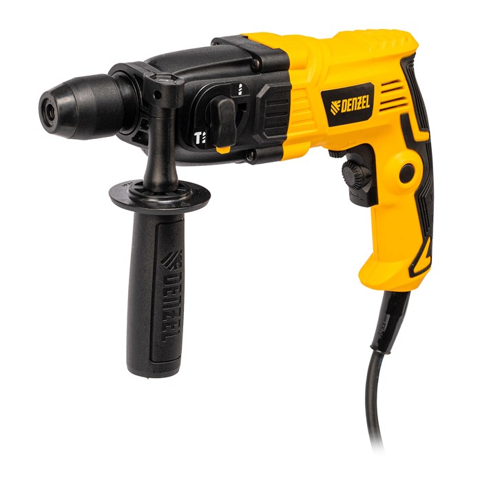 Перфоратор электрический RH-400-12, SDS-plus, 400 Вт, 1.2 Дж, 2 режима Denzel 23884