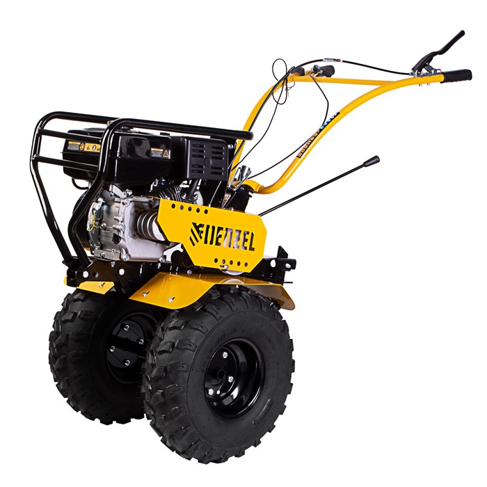 Мотоблок DPT-370-PRO, 7 л.с, ременное сцепление, ширина 90 см, глубина 35 см, фрез 3 х 4, ШОМ, передачи 4В/2Н Denzel 24010