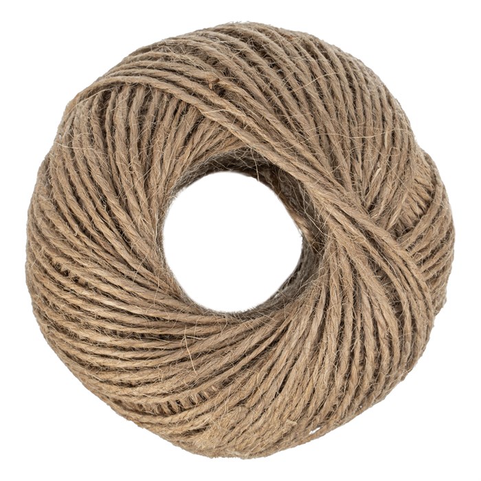 Шпагат джутовый, 1.5 мм, L 90 м, 4-ниточный, Сибртех 24129