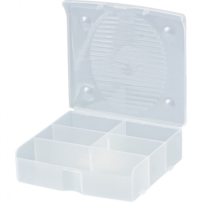 Блок для мелочей, 14 x 13 см, прозрачный матовый Сибртех 24689