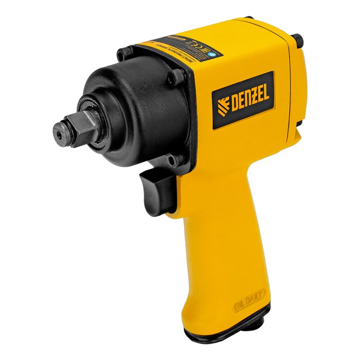 Ударный пневмогайковерт IWS550 Compact, 1/2", 8500 об/мин, 710 Нм Denzel 24731