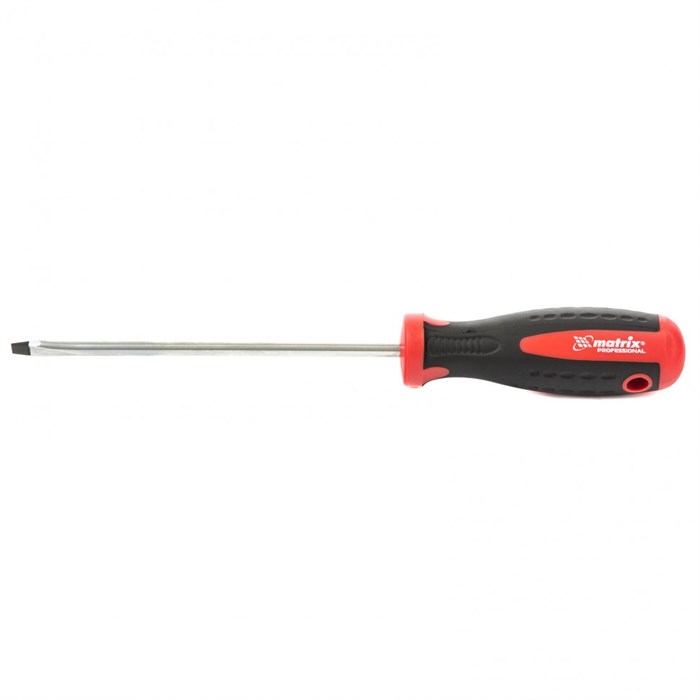 Отвертка Profi, SL6.5 х 150 мм, S2, двухкомпонентная рукоятка Matrix 27194