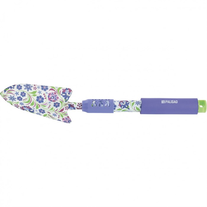 Совок посадочный узкий, 80 х 450 мм, стальной, удлиненная рукоятка, Flower Mint, Palisad 27447
