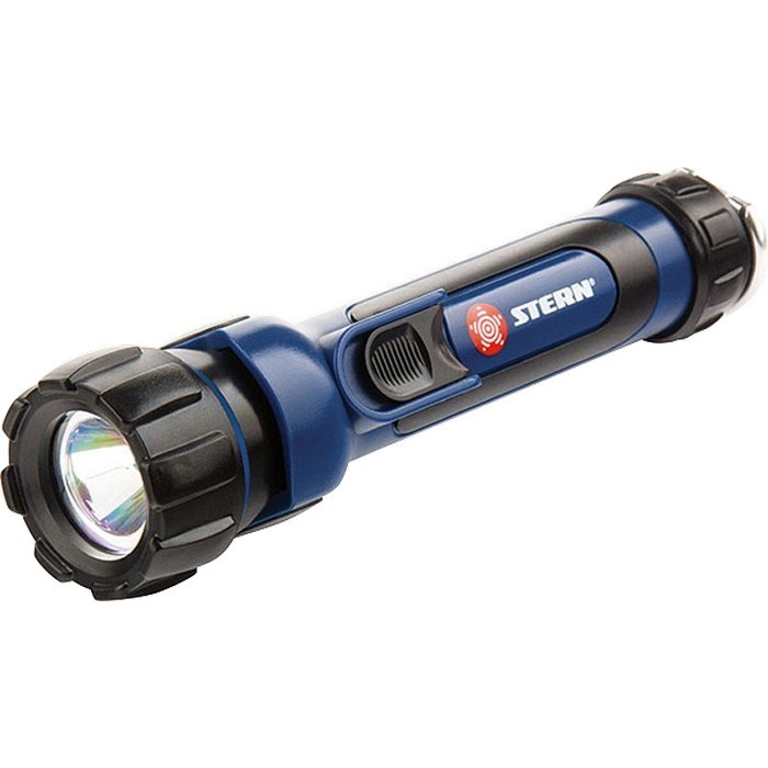 Фонарик светодиодный, противоударный, влагозащищенный, 1 яркий Led, 2 х АА Stern 27655