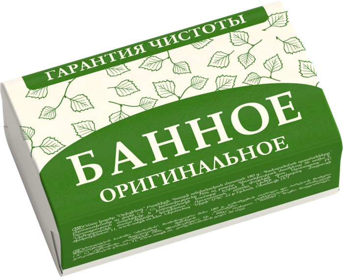 Мыло оригинальное Банное, 180 г, НМЖК 27683