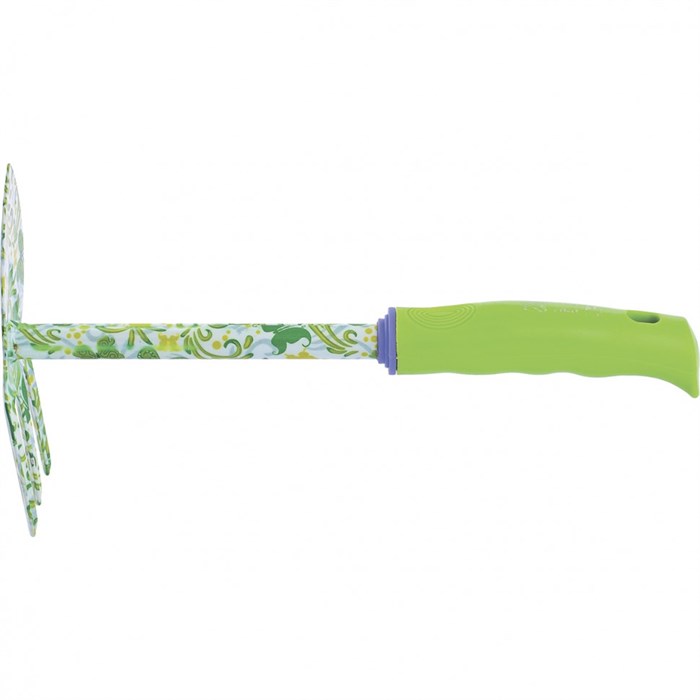 Мотыжка комбинированная, 65 х 300 мм, стальная, пластиковая рукоятка, Flower Green, Palisad 28339