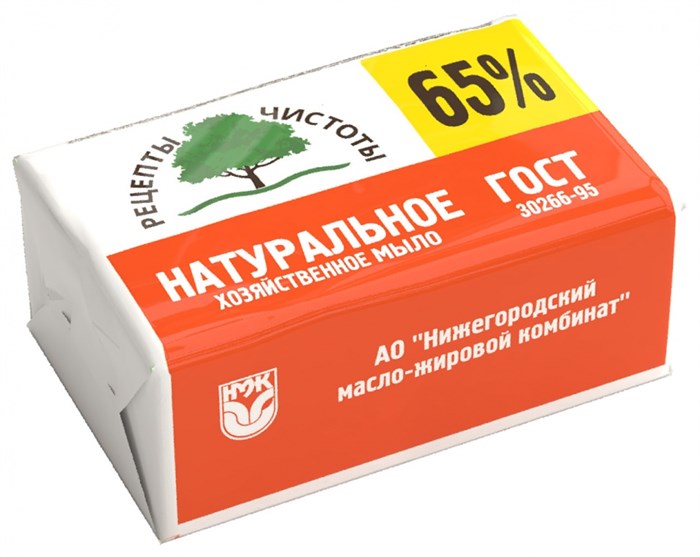 Мыло хозяйственное, 65%, 200 гр, НМЖК 28776