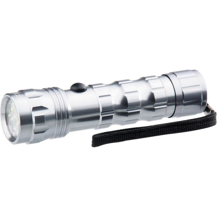 Фонарик светодиодный, алюминиевый корпус, влагозащищенный, 12 Led, 3 х ААА Stern 29502