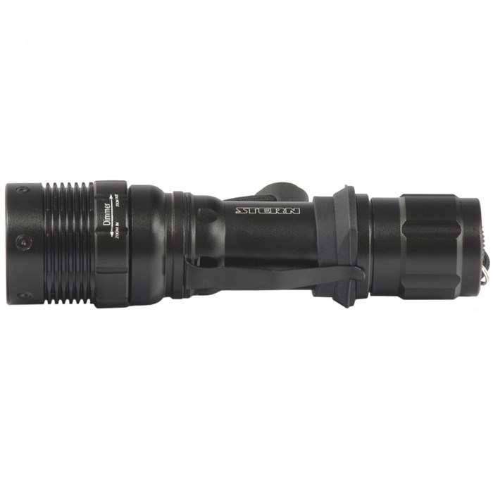 Фонарь, 3 W CREE Led 3 W, зум, 3 режима 100 %-50 %-строб, клипса, ремешок, 160 Лм, 200 м, 3 х ААА Stern 29516