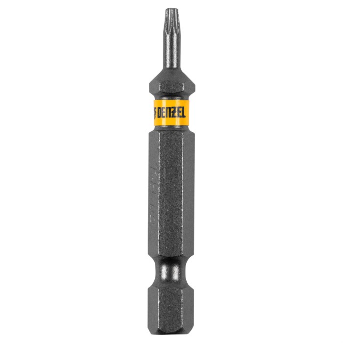 Бита TX 8х50, сталь S2, шестигранный профиль, 10 шт. Е 6,3 Denzel 32820