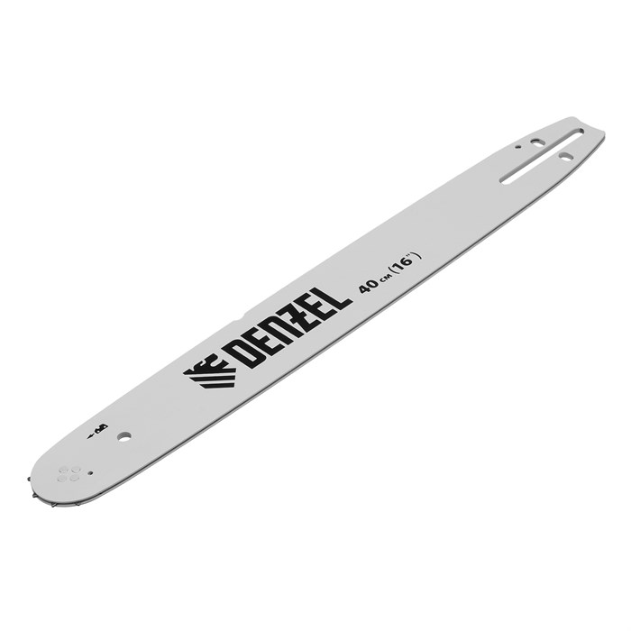 Шина для бензопилы DGS-4516P, длина 40 см (16") шаг 0,325", паз 1,5 мм, 64 звена Denzel 34394