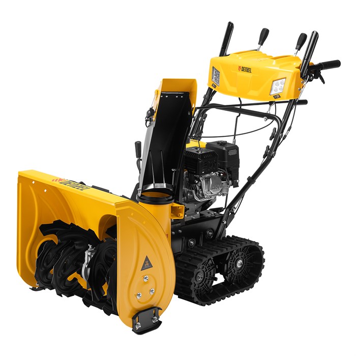 Бензиновая снегоуборочная машина SBM 610DT PRO, 212cc, гусеницы, эл.старт, блок. дифф. Denzel 34760