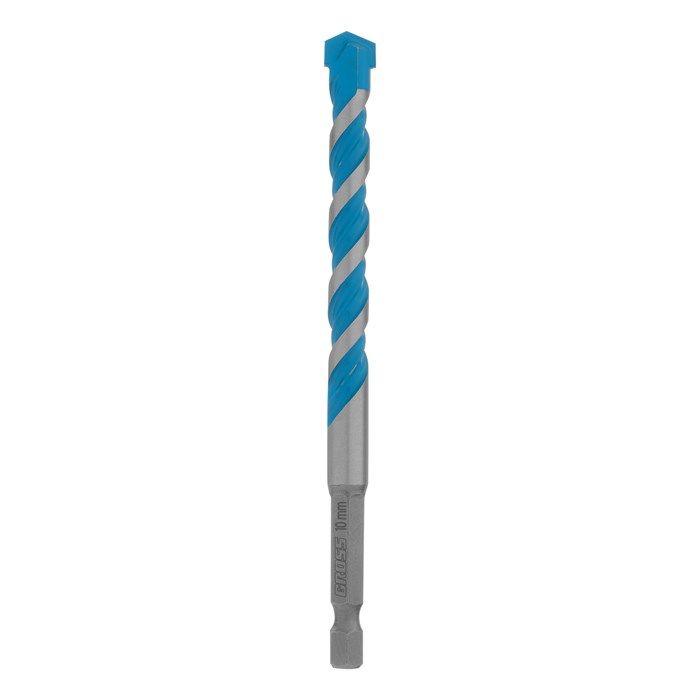Сверло универсальное, Multipurpose PRO, 6-гр. хвостовик, 10мм Gross 36668