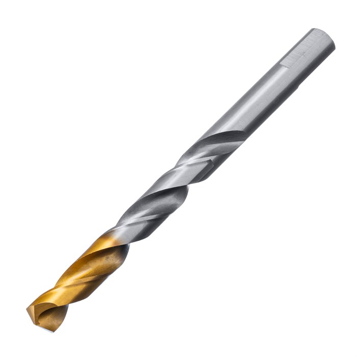 Сверло спиральное по металлу 11 x 142 мм, Р6М5, Golden Tip  Denzel 37120