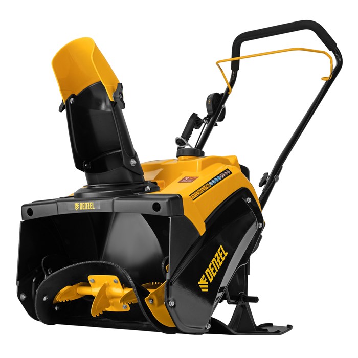Бензиновая снегоуборочная машина SB 460 Sled, 99cc, лыжи ручной старт Denzel 38517