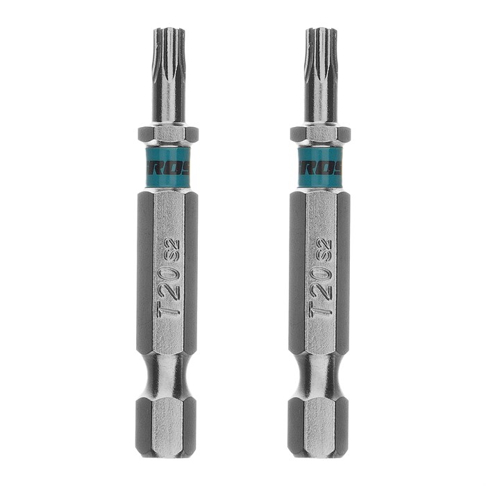 Бита Torx 20х50мм, сталь S2, шестигр., 2 шт. Gross 40391