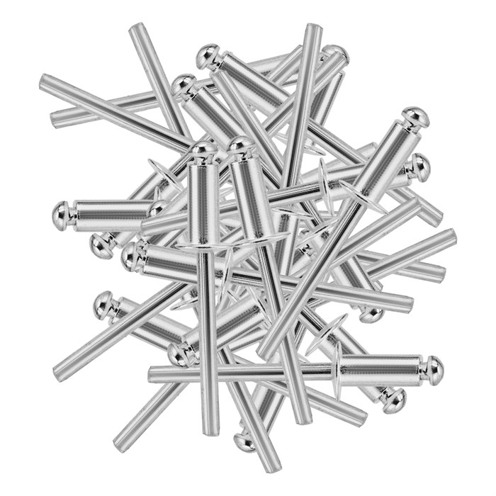 Заклепки алюминиевые, 3/16"-1/2", 5 х 12 мм, 50 шт Denzel 41130