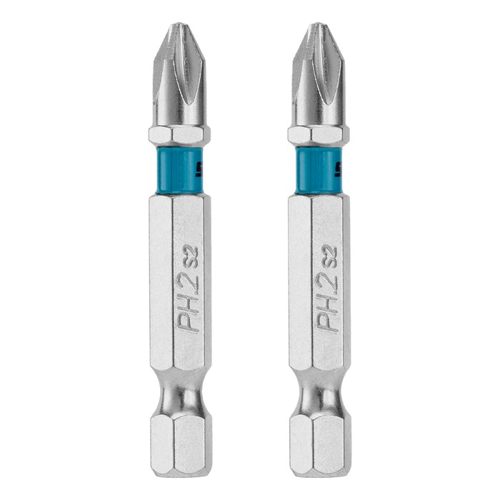 Бита PH2х50мм, сталь S2, шестигр., 2 шт. Gross 41500