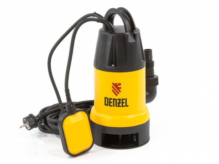 Дренажный насос DP-900, 900 Вт, подъем 8,5 м, 14000 л/ч Denzel 43699