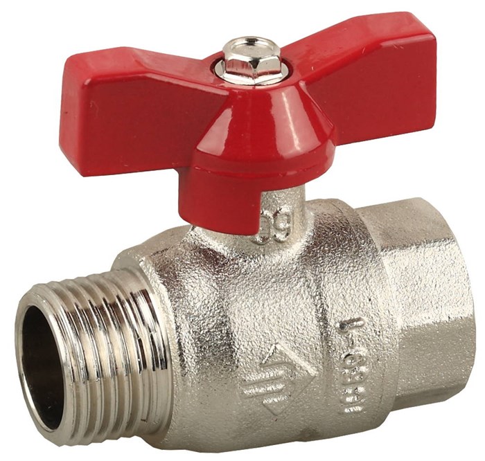 ЗУБР d 1″, ″мама-папа″, шаровой кран (51354-N-1) 0009893