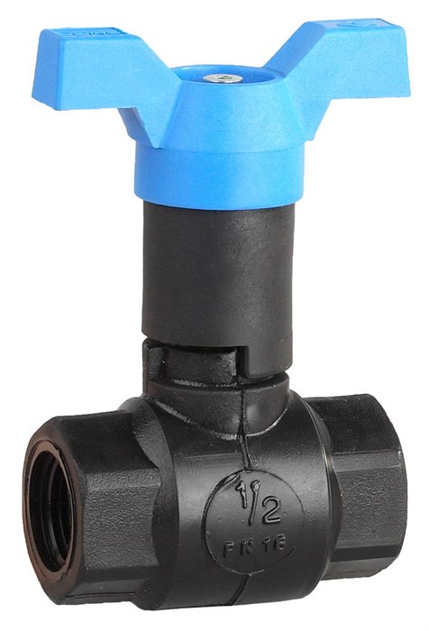 ЗУБР d 1/2″, ″мама-мама″, морозоустойчивый шаровой кран (4-51530-PA-1/2) 0009929