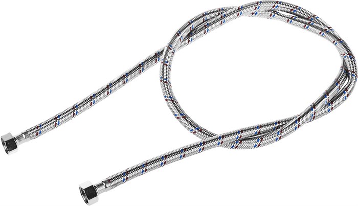 ЗУБР 1/2″, 1.5 м, гайка-гайка, гибкая подводка для воды (51005-G/G-150) 0009959
